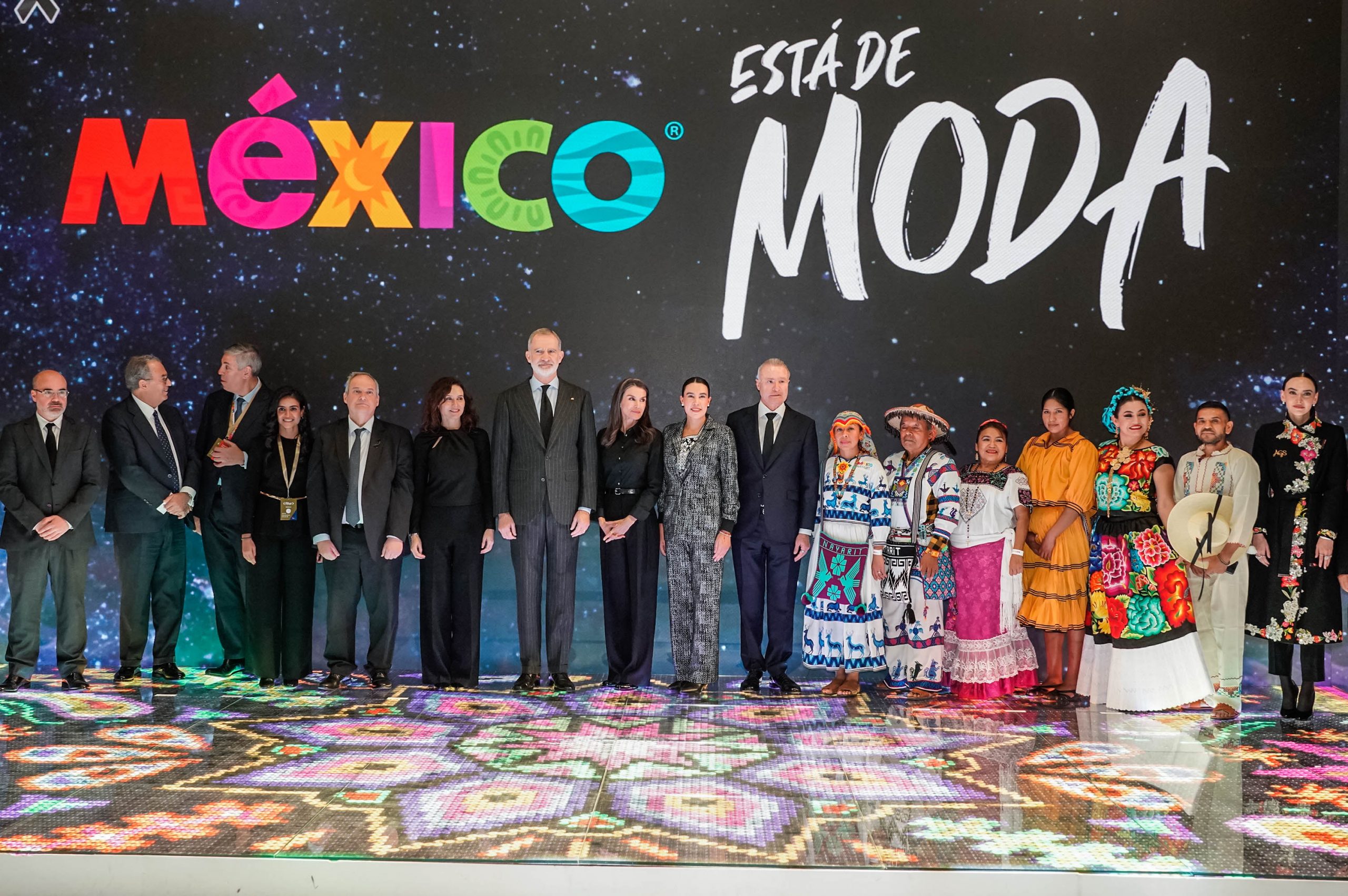 Inauguración de Fitur con la presencia de los reyes de España con México como país socio